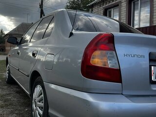 2007 Hyundai Accent ТагАЗ II, серебристый, 390000 рублей, вид 5