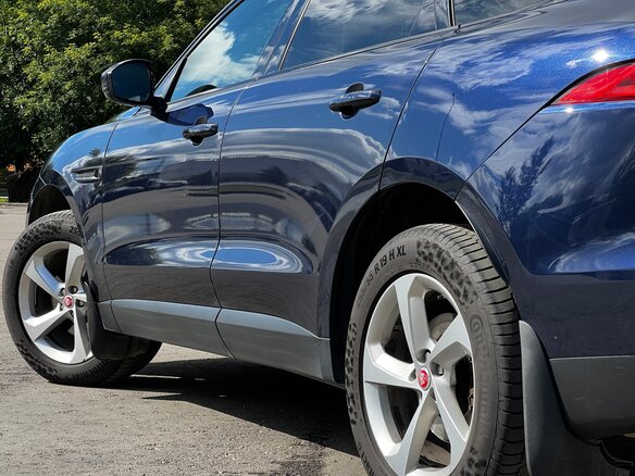 2019 Jaguar F-Pace I, синий, 2550000 рублей - вид 9