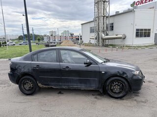 2008 Mazda 3 I (BK) Рестайлинг, чёрный, 350000 рублей, вид 3