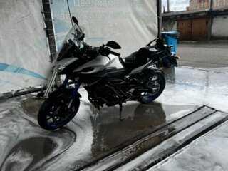 2015 Yamaha MT-09 Tracer (FJ-09), серебристый, 565000 рублей, вид 2