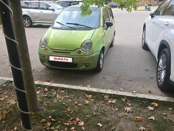 2006 Daewoo Matiz I Рестайлинг, зелёный, 85000 рублей - вид 4