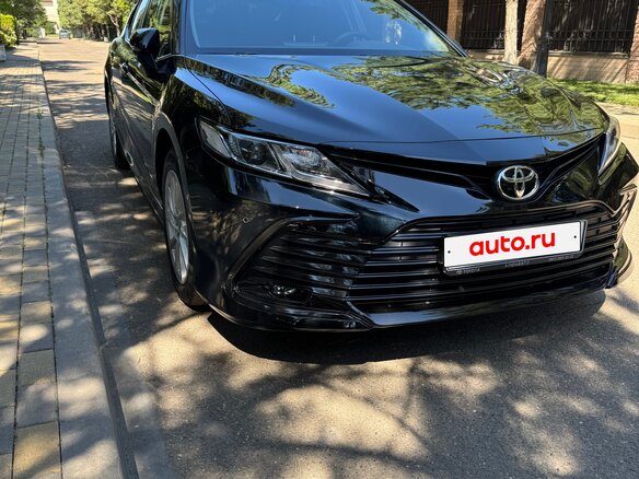 2021 Toyota Camry VIII (XV70) Рестайлинг, чёрный, 2350000 рублей