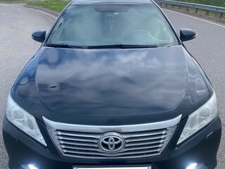 2014 Toyota Camry VII (XV50), чёрный, 1750000 рублей, вид 3
