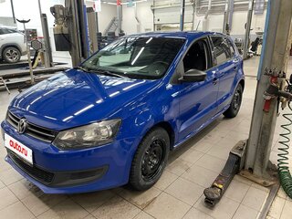 2011 Volkswagen Polo V, синий, 630000 рублей, вид 1