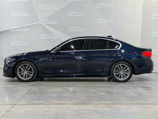2019 BMW 5 серии 520d VII (G30/G31/G38), синий, 3150000 рублей, вид 2