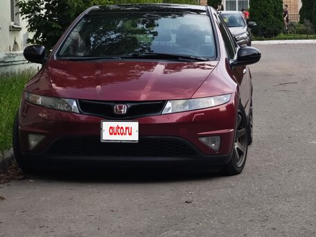 2008 Honda Civic AMT VIII Рестайлинг, красный, 920000 рублей, вид 4