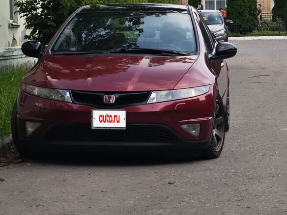 2008 Honda Civic AMT VIII Рестайлинг, красный, 920000 рублей - вид 2