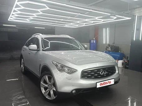 2009 Infiniti FX35 II (S51), серебристый, 1850000 рублей, вид 1