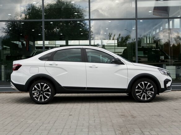 2026 Lada (ВАЗ) Vesta Cross I Рестайлинг (NG), белый - вид 7