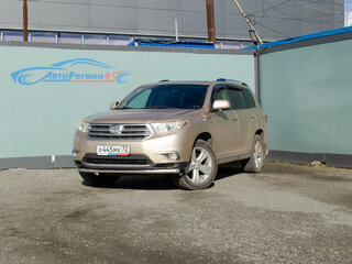 2012 Toyota Highlander II (XU40) Рестайлинг, бежевый, 1999000 рублей, вид 1