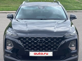 2018 Hyundai Santa Fe IV, чёрный, 3200000 рублей, вид 3