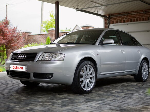 2002 Audi A6 II (C5) Рестайлинг, серебристый, 1600000 рублей
