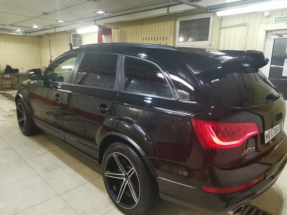 2013 Audi Q7 I (4L) Рестайлинг, чёрный, 1968000 рублей - вид 12