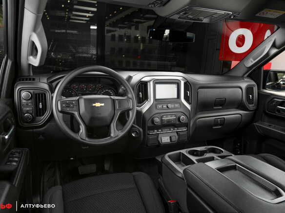 2025 Chevrolet Silverado Crew Cab IV (T1XX) Рестайлинг, чёрный, 7000000 рублей - вид 5