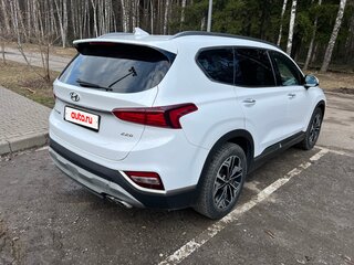 2018 Hyundai Santa Fe IV, белый, 2590000 рублей, вид 4