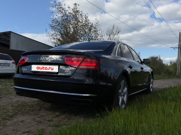 2012 Audi A8 III (D4), чёрный, 2400000 рублей - вид 2