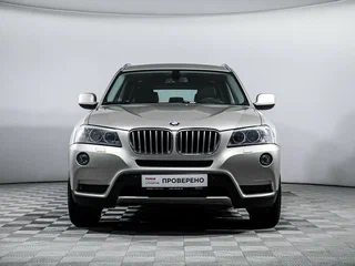2012 BMW X3 28i xDrive II (F25), серый, 1690000 рублей, вид 2