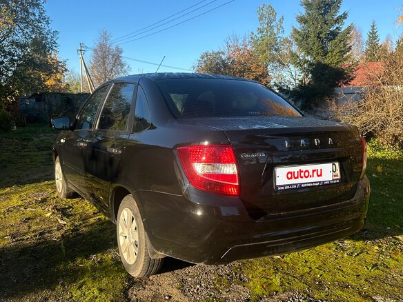 2025 Lada (ВАЗ) Granta I Рестайлинг, чёрный, 740000 рублей - вид 3