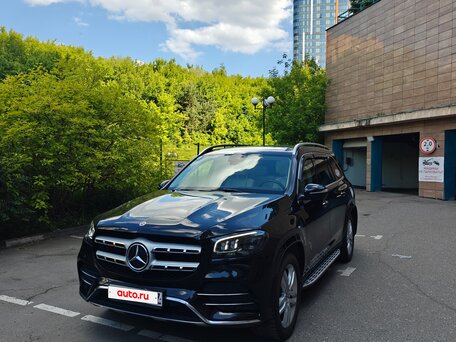 2021 Mercedes-Benz GLS 450 II (X167), чёрный, 6950000 рублей, вид 1