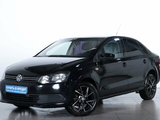 2012 Volkswagen Polo V, чёрный, 679000 рублей, вид 3