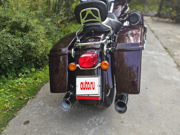 2007 Harley-Davidson Street Glide, пурпурный, 880000 рублей - вид 22
