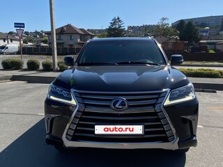 2017 Lexus LX 570 III Рестайлинг 2, чёрный, 9550000 рублей, вид 1