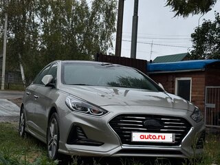 2018 Hyundai Sonata VII (LF) Рестайлинг, бежевый, 1850000 рублей, вид 1