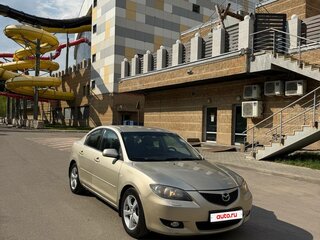 2006 Mazda 3 I (BK) Рестайлинг, жёлтый, 500000 рублей, вид 4