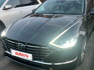 2021 Hyundai Sonata VIII (DN8), синий, 2600000 рублей, вид 2