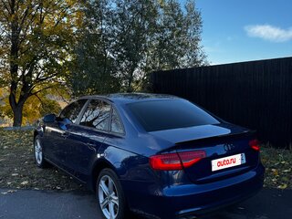 2015 Audi A4 IV (B8) Рестайлинг, синий, 1400000 рублей, вид 4