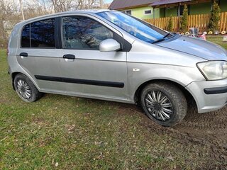 2003 Hyundai Getz I, серебристый, 270000 рублей, вид 2