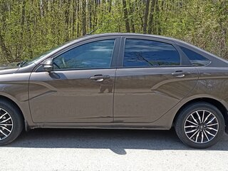 2021 Lada (ВАЗ) Vesta I, коричневый, 1150000 рублей, вид 2