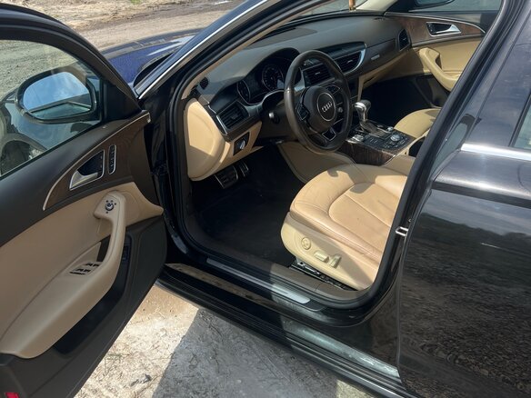 2012 Audi A6 IV (C7), чёрный, 1650000 рублей - вид 5