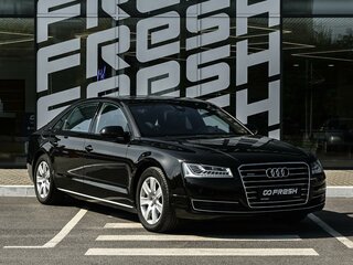 2015 Audi A8 Long III (D4) Рестайлинг, чёрный, 2745000 рублей, вид 1