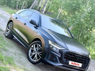 2019 Audi Q8 55 TFSI I (4M), чёрный, 7500000 рублей, вид 1