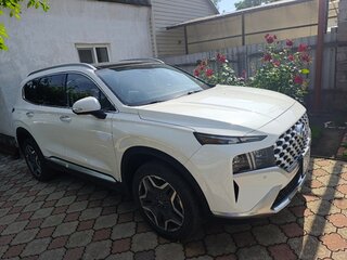 2022 Hyundai Santa Fe IV Рестайлинг, белый, 4300000 рублей, вид 4