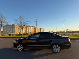 2007 Volkswagen Passat B6, чёрный, 570000 рублей, вид 3