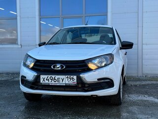 2020 Lada (ВАЗ) Granta I Рестайлинг, белый, 589000 рублей, вид 2