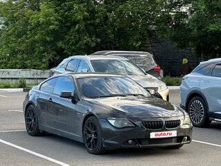 2005 BMW 6 серии 645i II (E63/E64), чёрный, 935000 рублей, вид 2