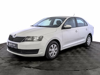 2019 Skoda Rapid I Рестайлинг, белый, 900000 рублей, вид 1