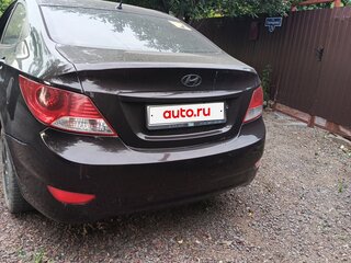 2011 Hyundai Solaris I, коричневый, 460000 рублей, вид 1