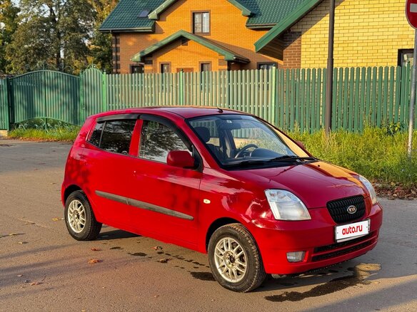 2006 Kia Picanto I, красный, 300000 рублей - вид 6