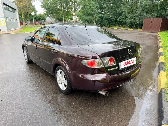 2005 Mazda 6 I (GG) Рестайлинг, фиолетовый, 450000 рублей - вид 3