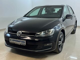 2013 Volkswagen Golf VII, чёрный, 1184900 рублей, вид 1