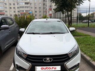 2021 Lada (ВАЗ) Vesta I, белый, 1200000 рублей, вид 1
