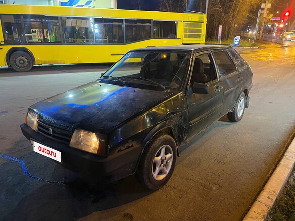 2003 Lada (ВАЗ) 21093i, зелёный, 33000 рублей - вид 5