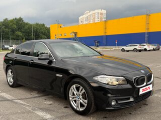 2014 BMW 5 серии 520i VI (F10/F11/F07) Рестайлинг, чёрный, 1850000 рублей, вид 5