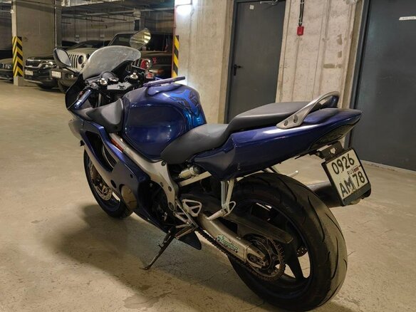 2004 Honda CBR 600F, синий, 370000 рублей - вид 12