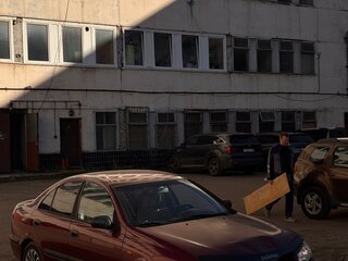 2000 Nissan Almera II (N16), пурпурный, 110000 рублей, вид 2