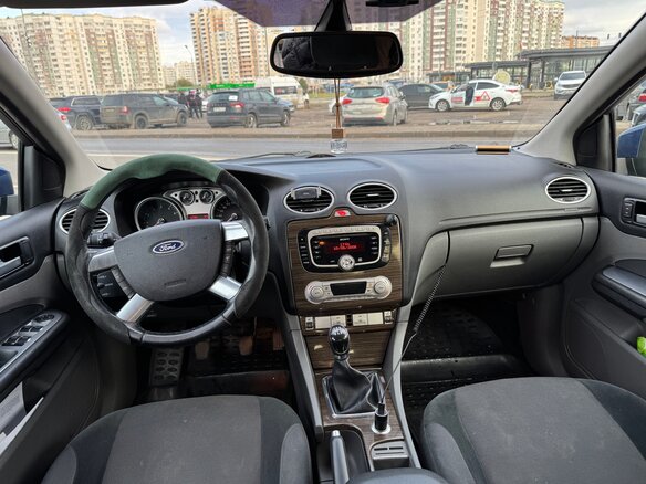2008 Ford Focus II Рестайлинг, синий, 570000 рублей - вид 10